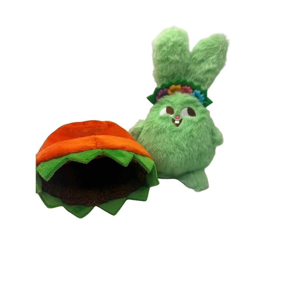 Bark Box HANA THE HIPPIE HOPPER Rabbit Multipart Dog Toy M/L